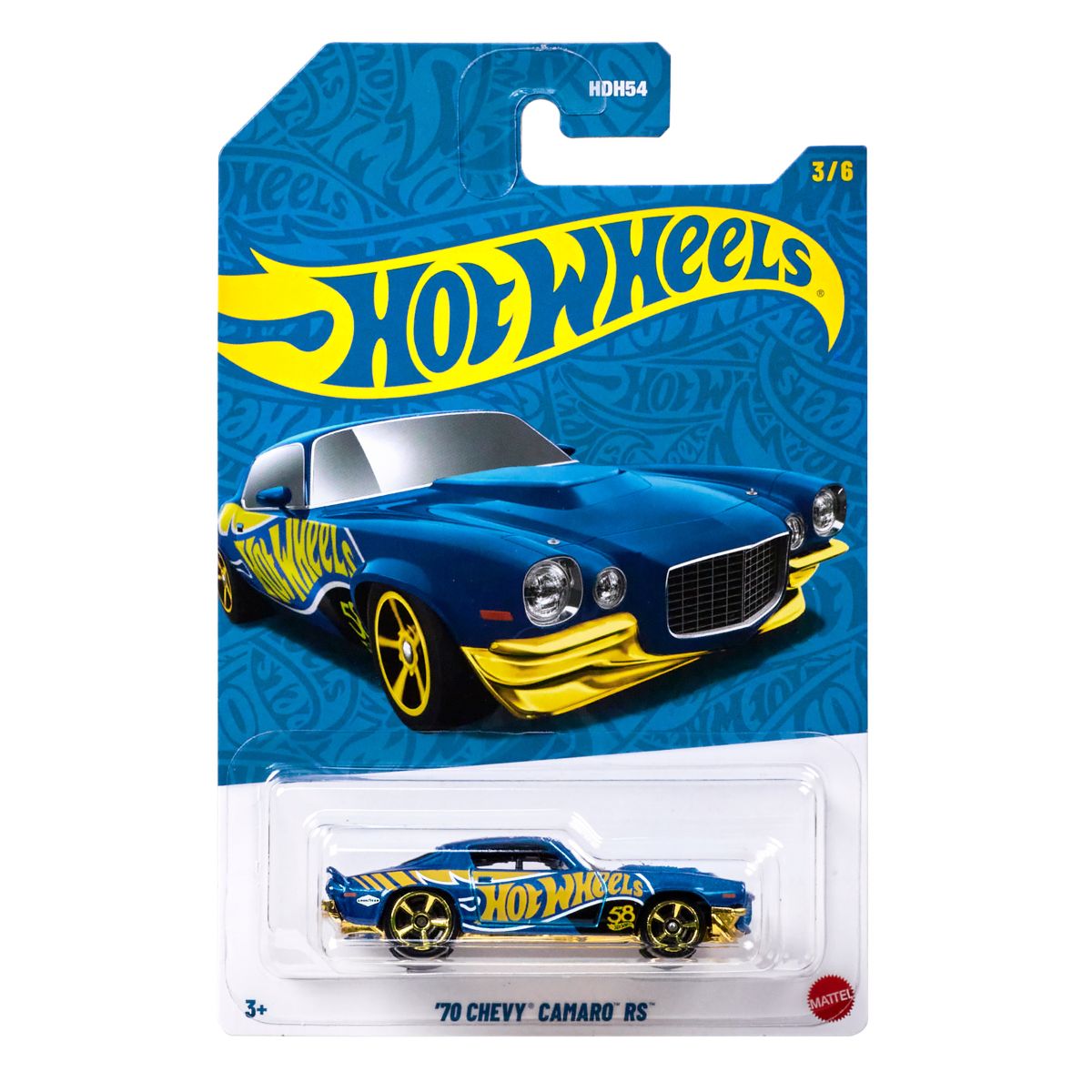 Pearl Edition Super Car Toys - 70 Chevrolet Camaro - Mô hình siêu xe - Hot Wheels HDH54