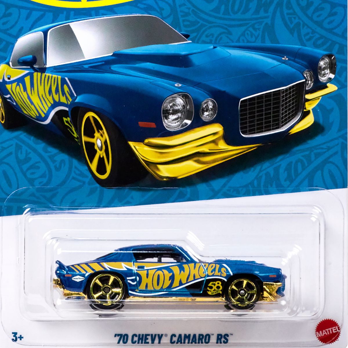 Pearl Edition Super Car Toys - 70 Chevrolet Camaro - Mô hình siêu xe - Hot Wheels HDH54