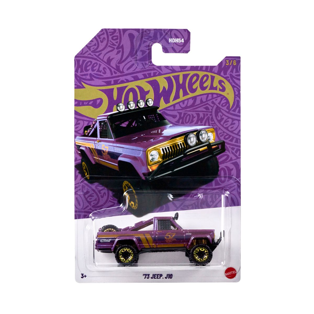 73 JEEP J10 - Mô hình xe bán tải phiên bản Ngọc Trai - Hot Wheels