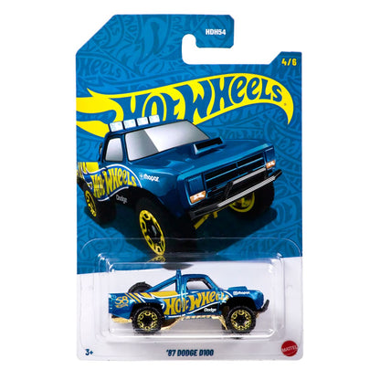 Pearl Edition Super Car Toy - 87 Dodge D100 - Mô hình xe bán tải - Hot Wheels HDH54