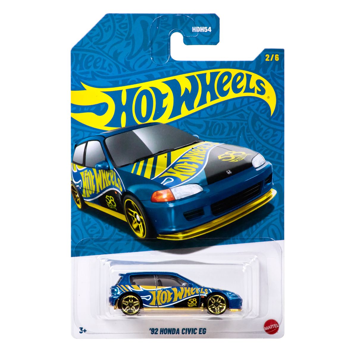 Pearl Edition Super Car Toys - 92 Honda Civic EG - Xe mô hình 1:64 phiên bản kỷ niệm - Hot Wheels HDH54