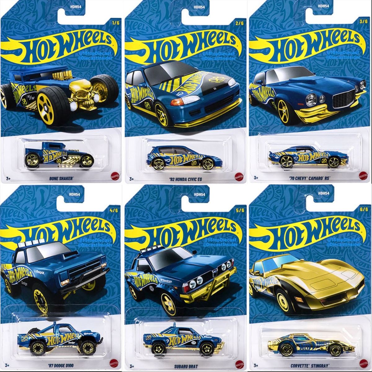 Pearl Edition Super Car Toys - 92 Honda Civic EG - Xe mô hình 1:64 phiên bản kỷ niệm - Hot Wheels HDH54