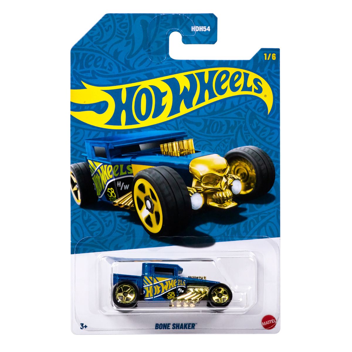 Pearl Edition Super Car Toy - Bone Shaker - Mô hình siêu xe - Hot Wheels HDH54