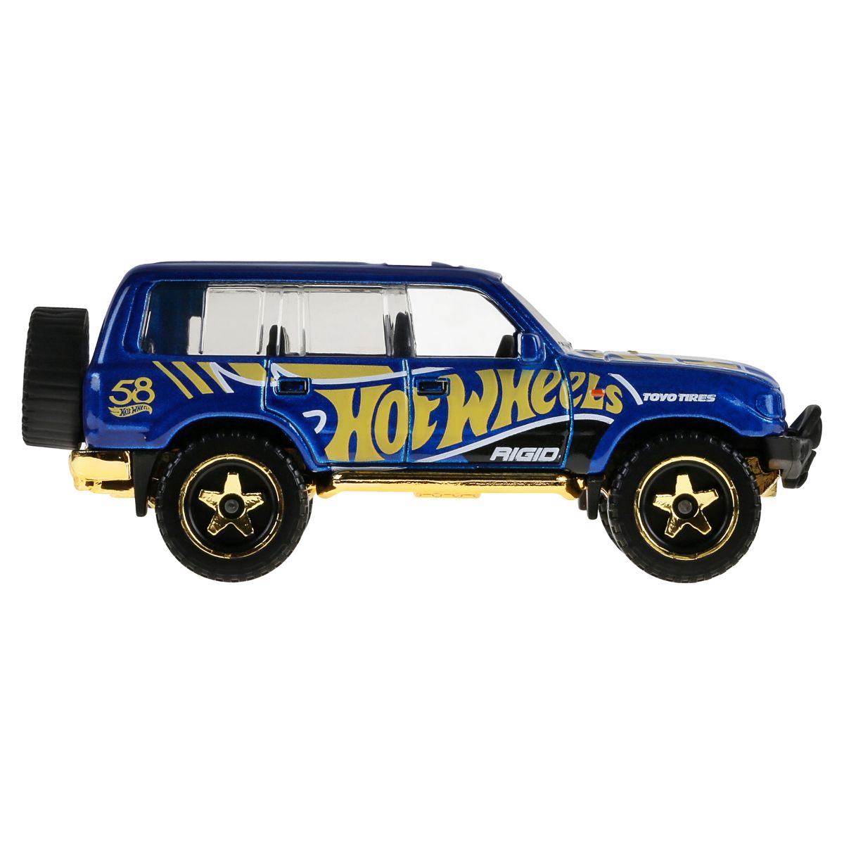 Đồ Chơi Siêu Xe Phiên Bản Ngọc Trai - Toyota Land Cruiser 80 HOT WHEELS JKX88/HDH54