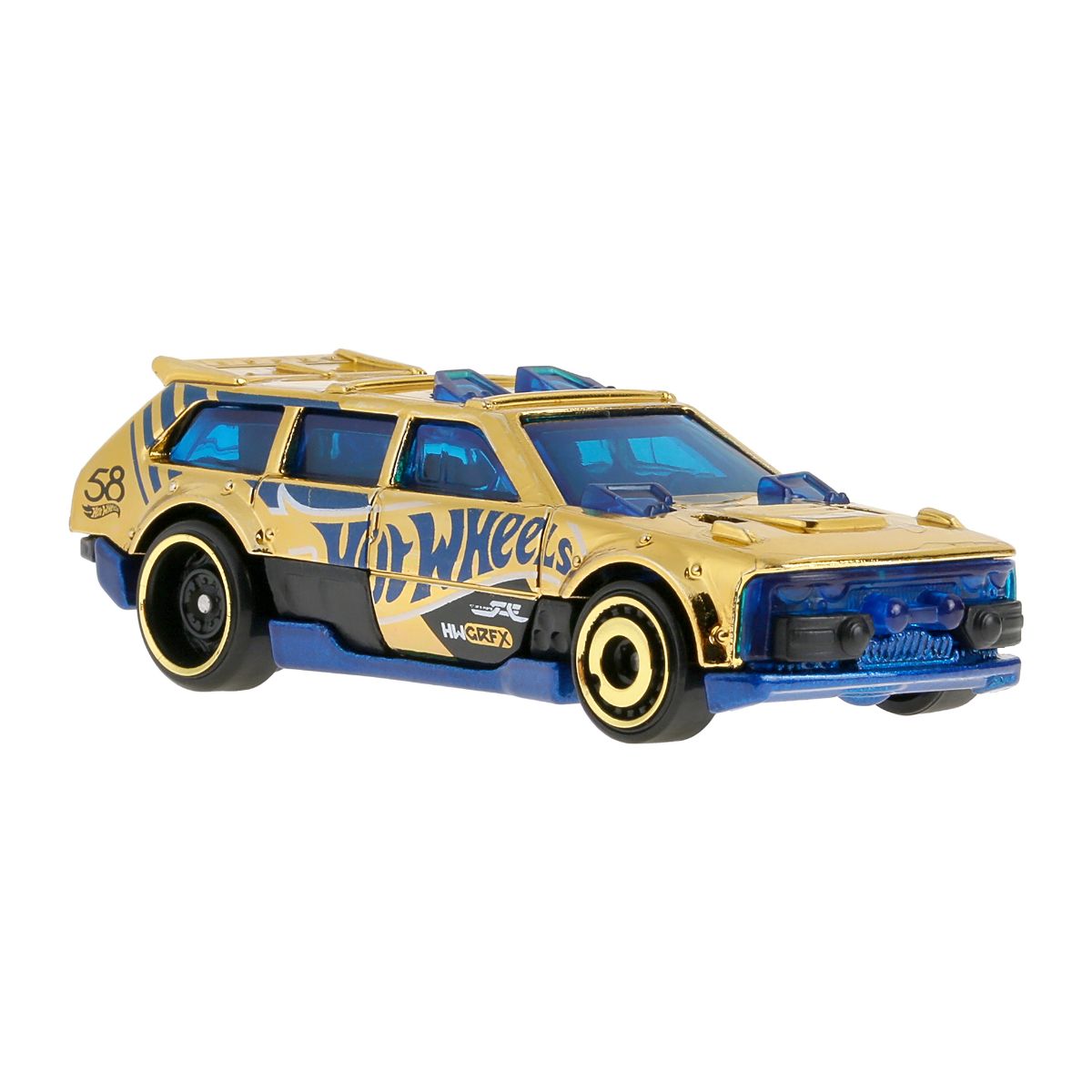 Đồ Chơi Siêu Xe Phiên Bản Ngọc Trai - Track Dwagon HOT WHEELS JKX92/HDH54