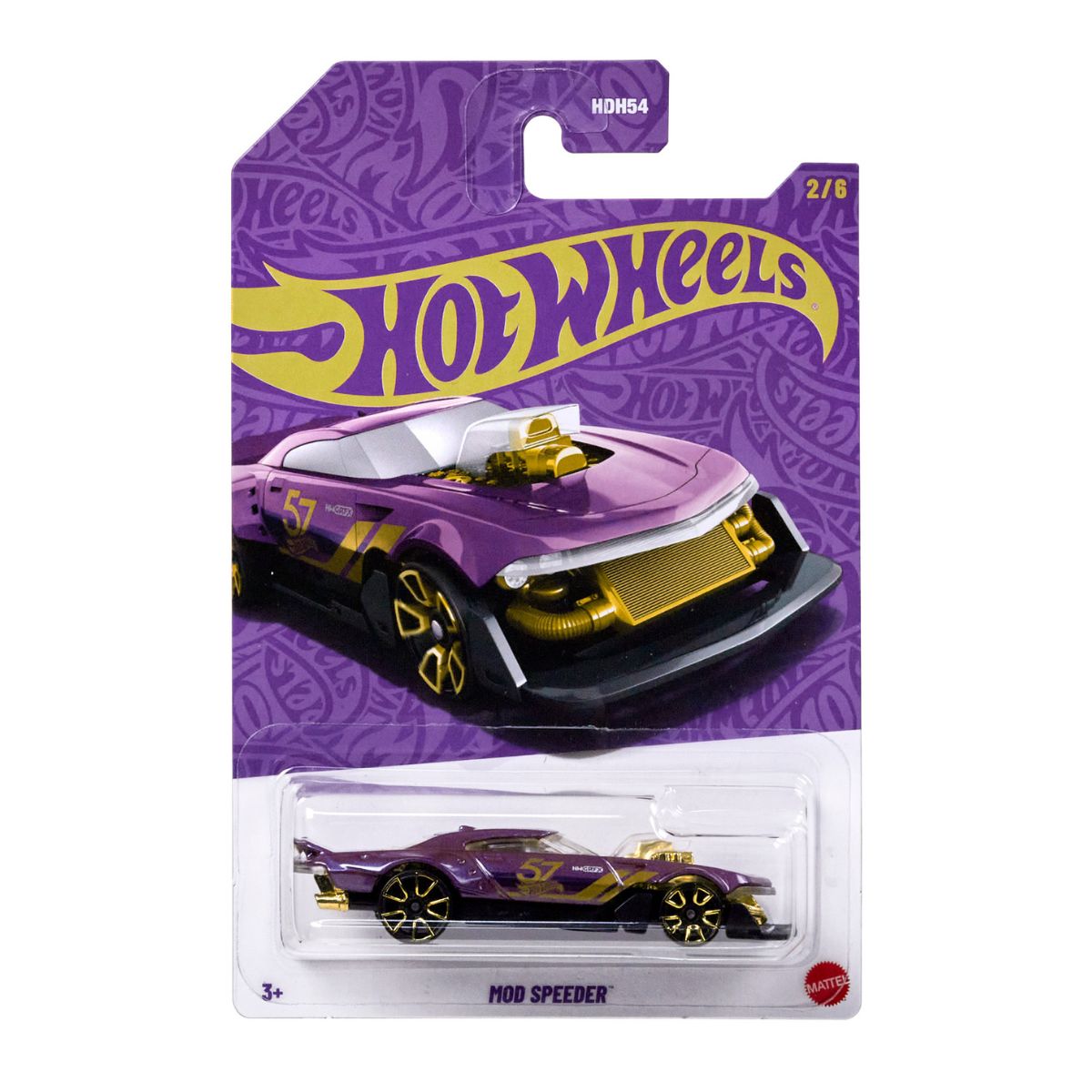 Ultra Hots Pearl Version Super Car Toy - Mod Speeder - Xe mô hình tỉ lệ 1:64 - Hot Wheels HDH54