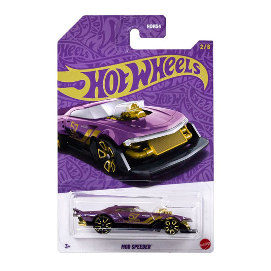 Ultra Hots Pearl Version Super Car Toy - Mod Speeder - Xe mô hình tỉ lệ 1:64 - Hot Wheels HDH54