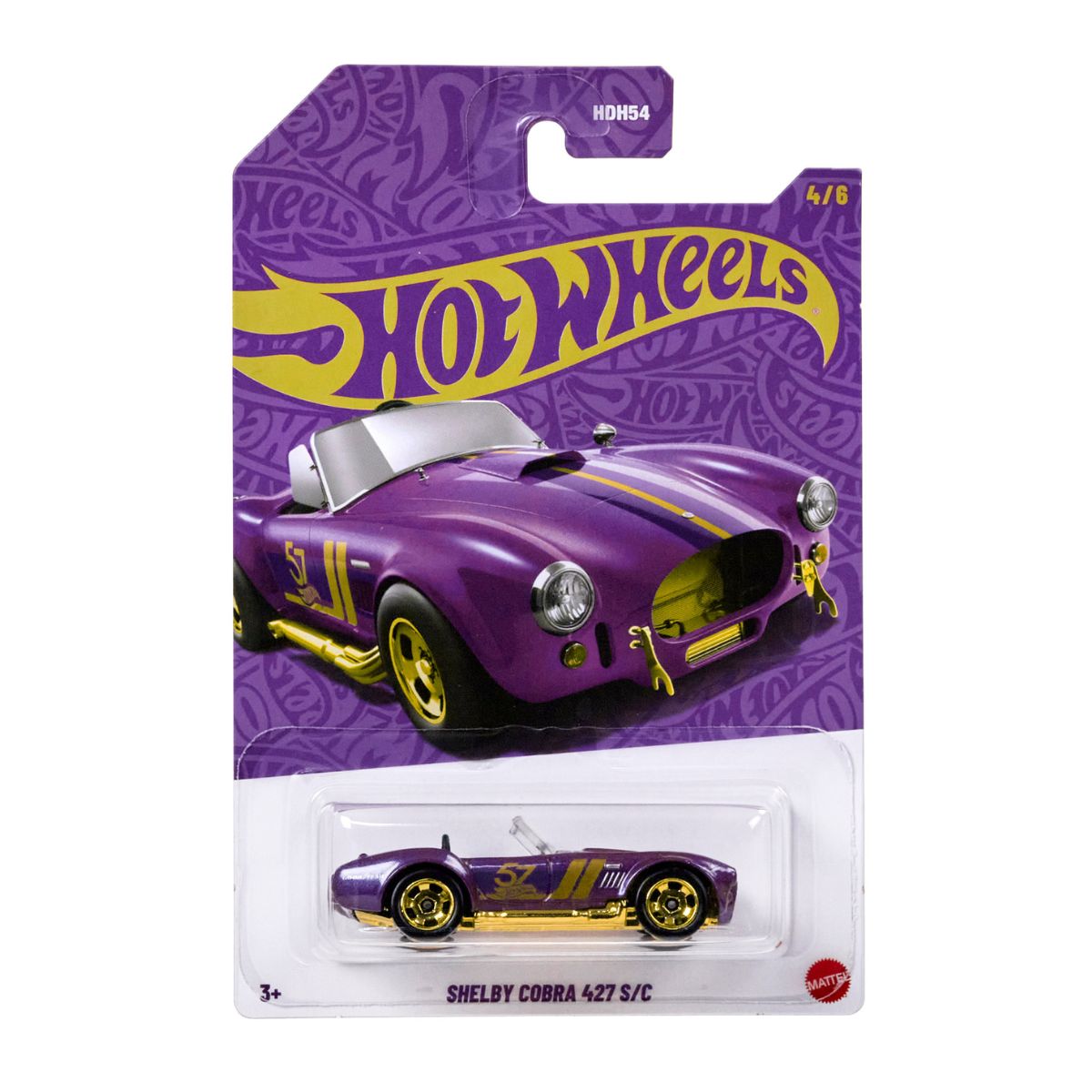 Ultra Hots Pearl Edition - Shelby Cobra 427 SC - Xe mô hình 1:64 - Hot Wheels