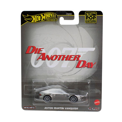 Aston Martin Vanquish - Mô hình siêu xe Hot Wheels Pop Culture - HXD63/JBL55