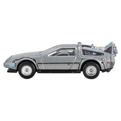 Pop Culture Super Car Model Toy - BTTF DeLorean DMC12 - Mô hình xe ô tô Hot Wheels JBL65/HXD63