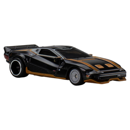 Cyberpunk Quadra V-Tech Turbo R - Mô hình siêu xe Hot Wheels Pop Culture - JBL57/HXD63