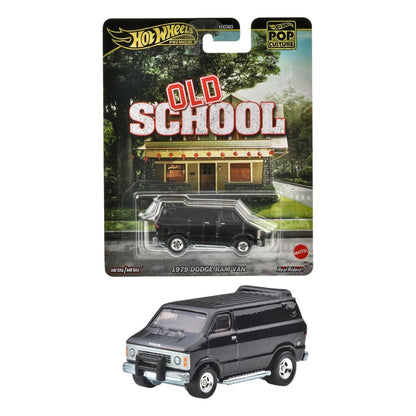 Dodge Ram Van - Old School Van - Xe Mô Hình Tỉ Lệ 1:64 - Hot Wheels Pop Culture HXD63 - Góc nhìn khác 3