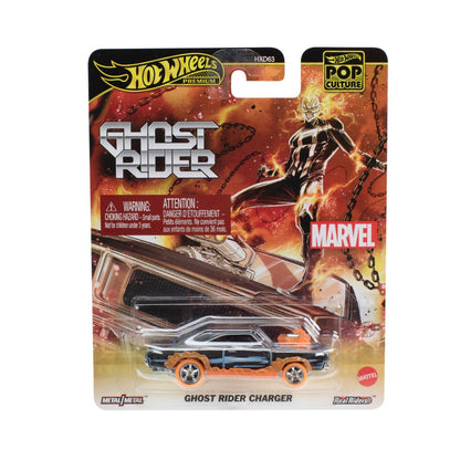 Pop Culture Ghost Rider Charger - Mô hình siêu xe diecast - Hot Wheels JBL81