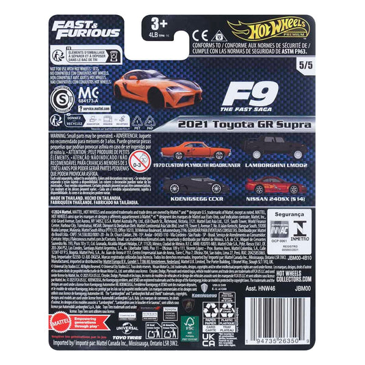 Premium Fast&Furious 2020 Toyota Supra - Mô hình siêu xe tỉ lệ 1:64 - Hot Wheels HNW46