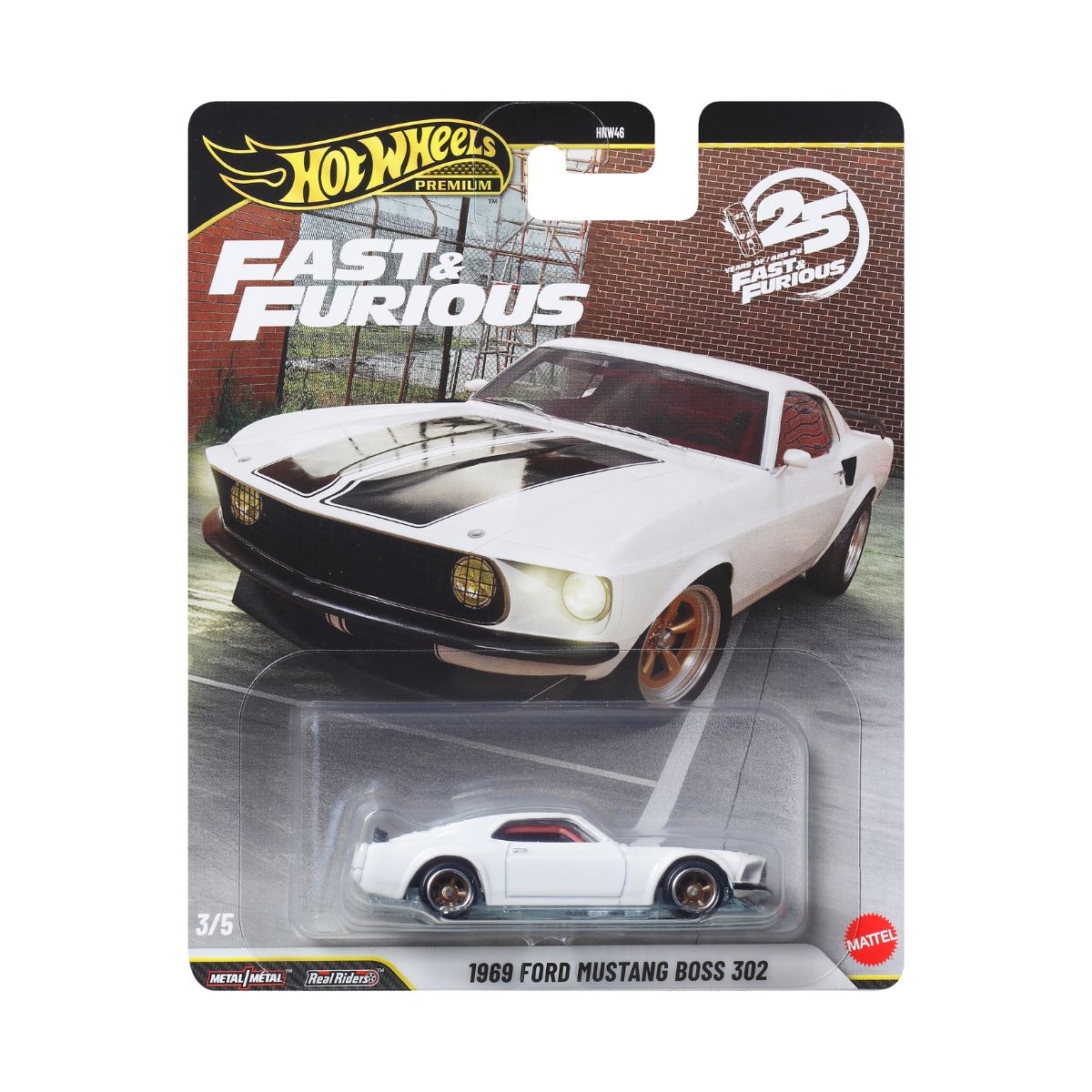 Đồ Chơi Siêu Xe Premium Fast&Furious 69 Mustang Boss 302 HOT WHEELS JHW72/HNW46