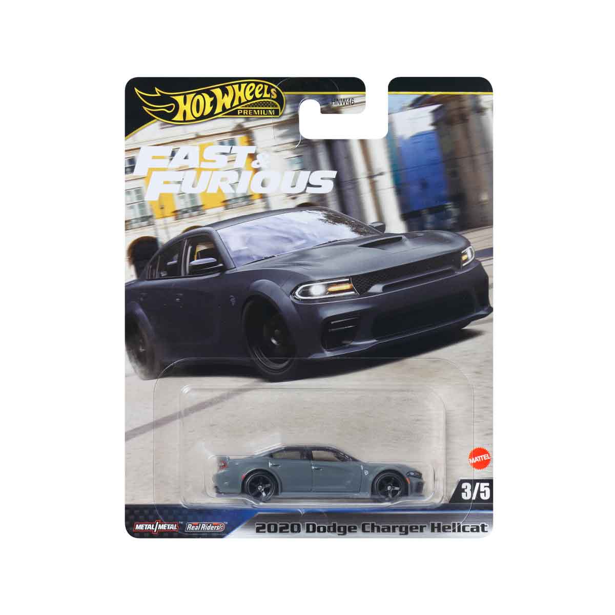 Premium Fast & Furious Dodge Charger Hellcat Widebody - Xe mô hình đồ chơi - Hot Wheels HNW46