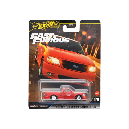 Premium Fast&Furious Ford F-150 Svt Lightning - Mô hình siêu xe 1:64 - Hot Wheels