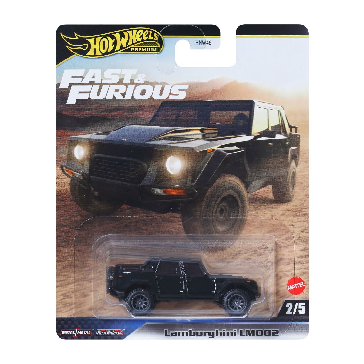 Premium Fast & Furious Lamborghini LM002 Hot Wheels - Mô hình xe kim loại tỷ lệ 1:64 - Hot Wheels HNW46