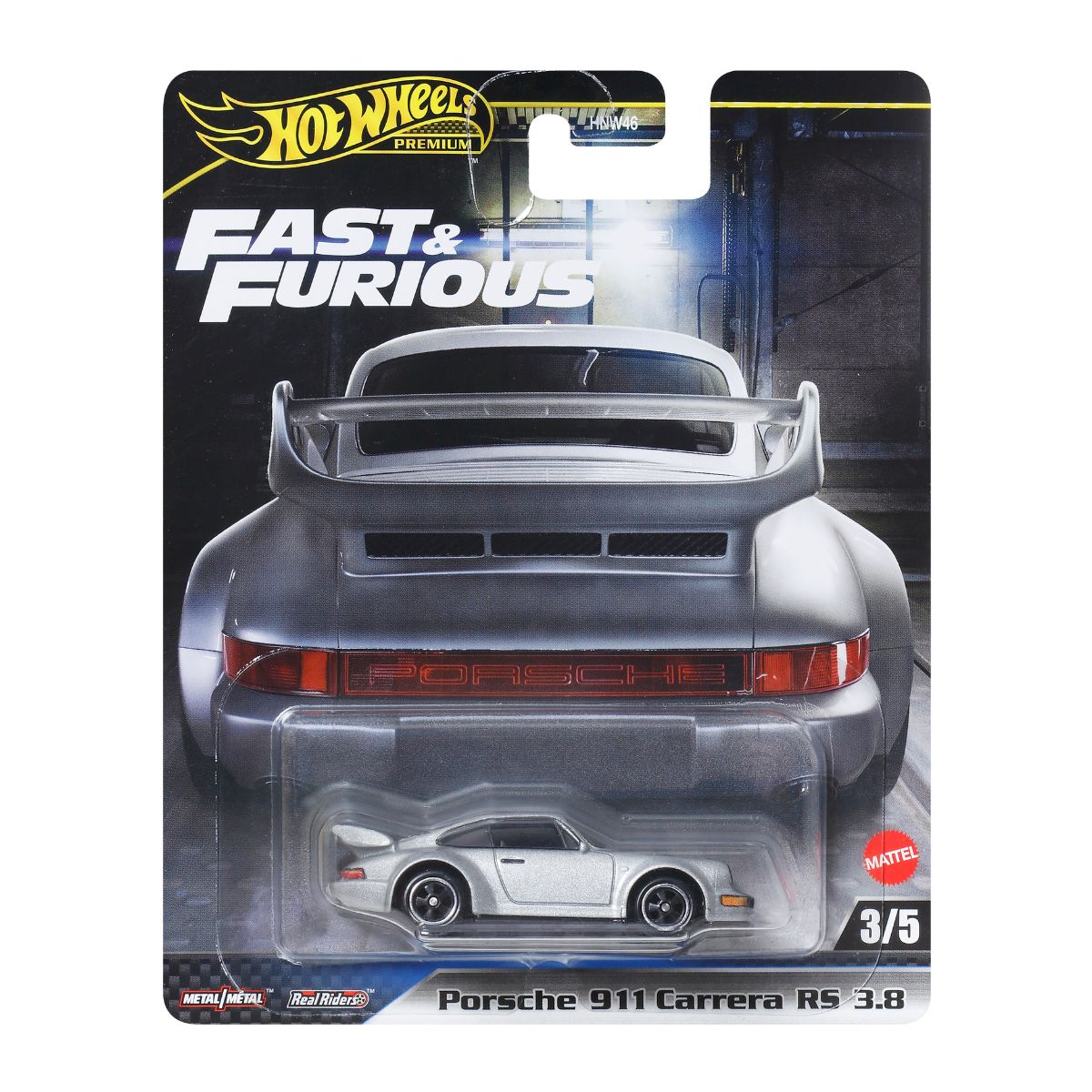 Porsche 911 Carrera RS 3.8 Premium Fast & Furious - Mô hình xe 1:64 - Hot Wheels