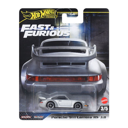 Porsche 911 Carrera RS 3.8 Premium Fast & Furious - Mô hình xe 1:64 - Hot Wheels