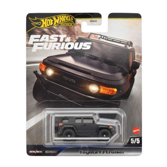 Premium Fast & Furious Toyota Fj Cruiser - Xe mô hình kim loại tỉ lệ 1:64 - Hot Wheels HNW46