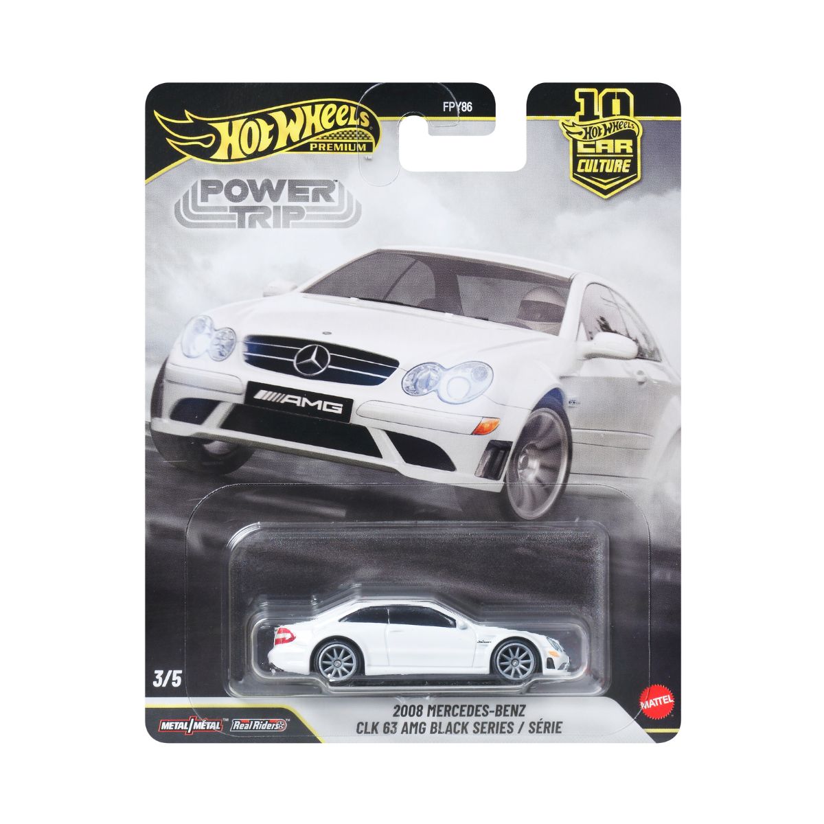 Đồ Chơi Siêu Xe Sang Trọng - 2008 MERCEDES BENZ CLK63 HOT WHEELS JKF29/FPY86