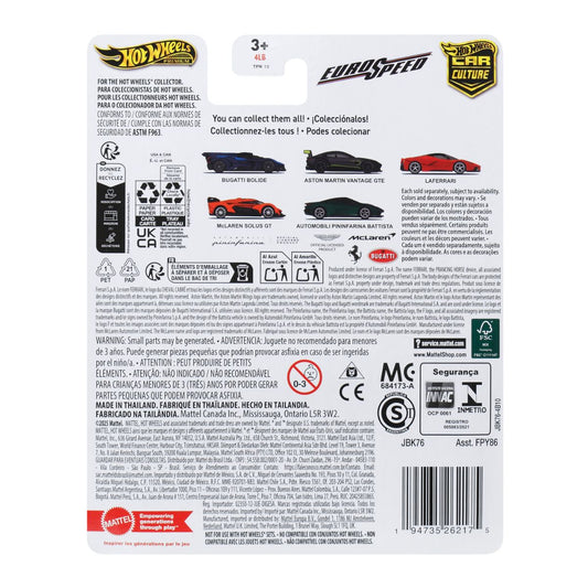 Aston Martin Vantage GTE - Mô hình siêu xe tỉ lệ 1:64 - Hot Wheels