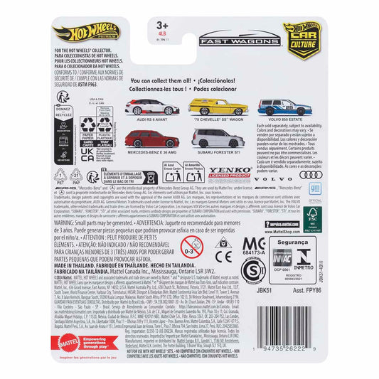 Audi RS6 Luxury Supercar - Xe mô hình cao cấp 1:64 - Hot Wheels Premium FPY86