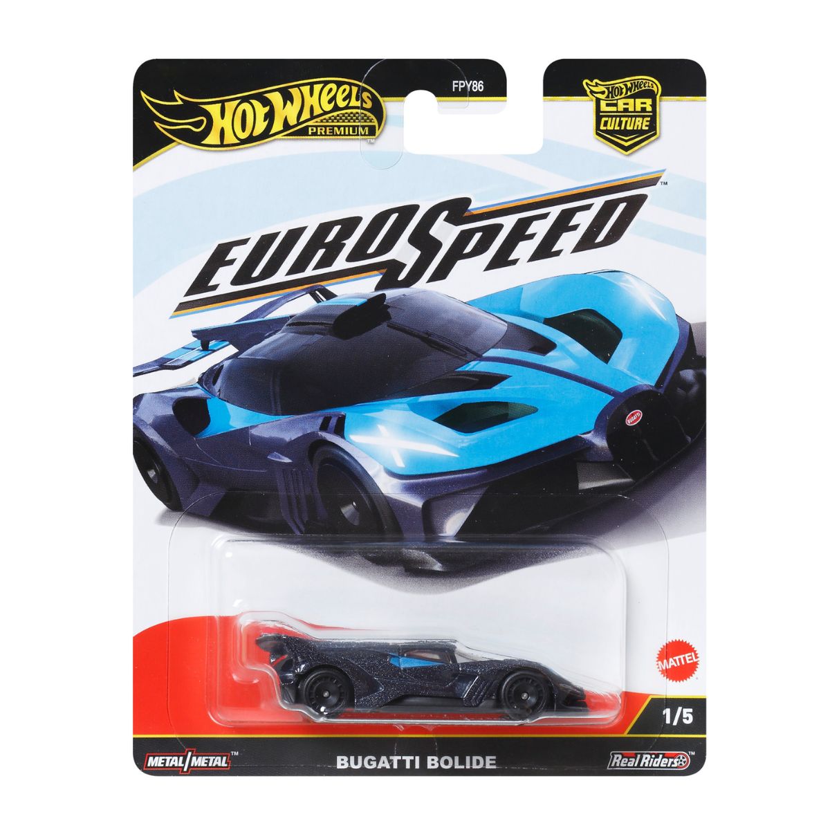 Luxury Super Car Toy Bugatti Bolide - Mô hình siêu xe Hot Wheels - FPY86 - Hình ảnh chi tiết 2
