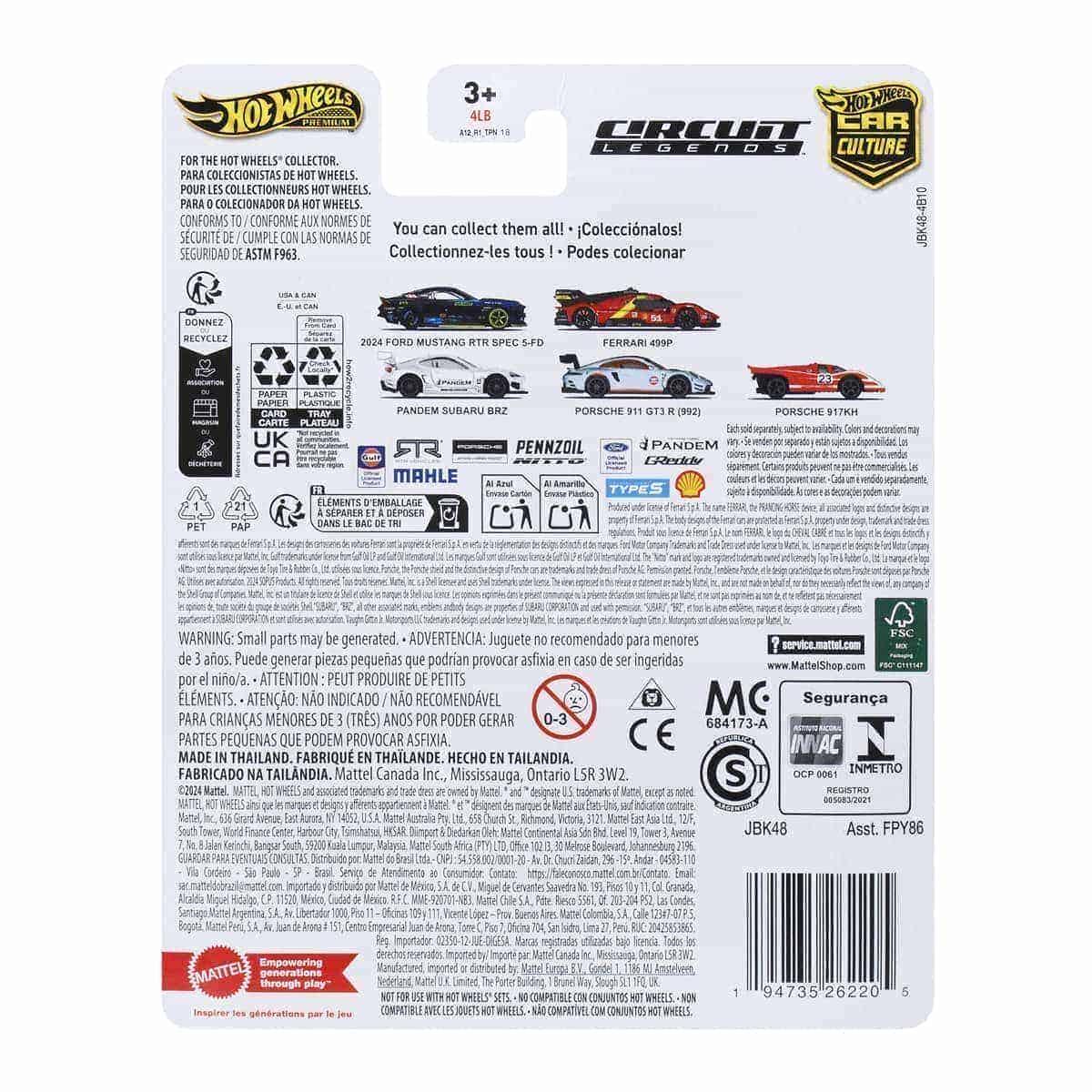 Ford Mustang Rtr Spec 5-FD - Mô hình siêu xe tỉ lệ 1:64 - Hot Wheels FPY86 - Hình ảnh sản phẩm