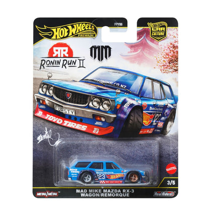 Mazda RX3 Wagon (Mad Mike) - Mô hình siêu xe Hot Wheels - JBK50/FPY86 - Hình ảnh chi tiết 2
