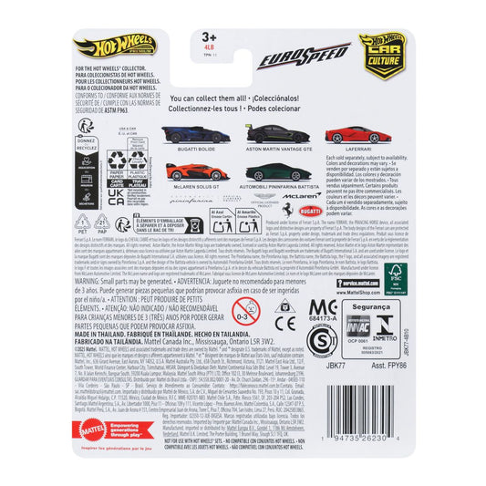 Pininfarina Battista - Mô hình siêu xe sang trọng tỷ lệ 1:64 - Hot Wheels FPY86