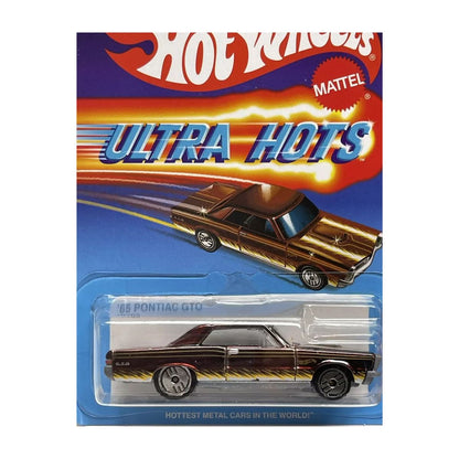 Ultra Hots Super Car Toys - 65 Pontiac Gto - Xe mô hình Hot Wheels HDG52