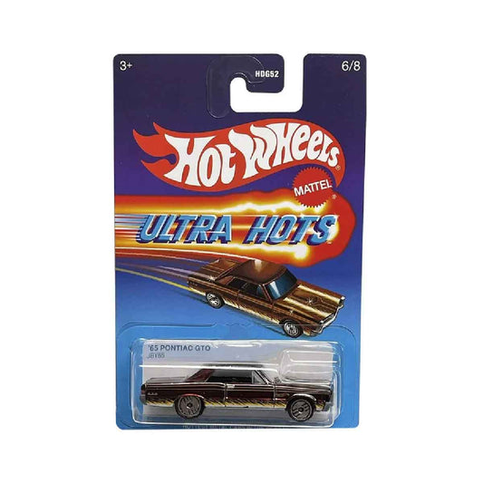 Ultra Hots Super Car Toys - 65 Pontiac Gto - Xe mô hình Hot Wheels HDG52