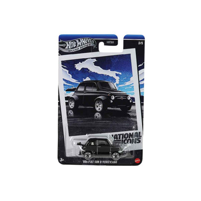 Vintage 60S Fiat 500D Modificado - Mô hình siêu xe 1:64 - Hot Wheels