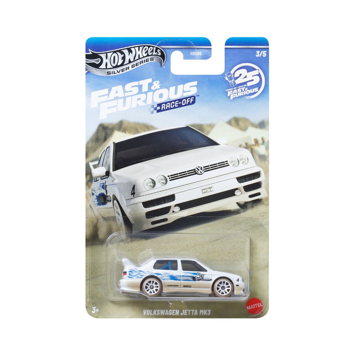 Đồ Chơi Siêu Xe Fast And Furious Volkswagen Jetta MK3 HOT WHEELS JKX17/HNR88