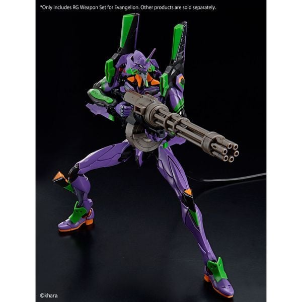 Weapon Set for Evangelion - RG - Vũ khí robot chính hãng Bandai