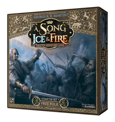 A Song of Ice & Fire Tabletop Miniatures Game Free Folk Starter Set - Board game chiến thuật - CMON