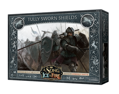 A Song of Ice & Fire Miniatures Game Tully Sworn Shields Unit Box - Trò Chơi Sa Bàn Chiến Thuật - CMON