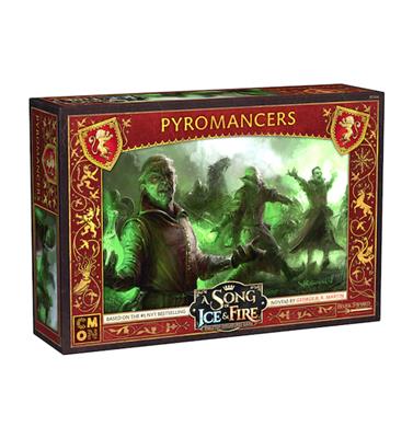 A Song of Ice & Fire Tabletop Miniatures Game Pyromancers Unit Box - Mô Hình Chiến Thuật Lannister - CMON
