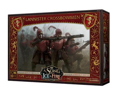 A Song of Ice & Fire Tabletop Miniatures Game Lannister Crossbowmen - Bộ Mô Hình Chiến Thuật - CMON