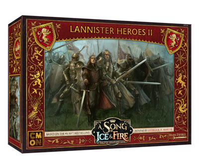 A Song of Ice & Fire Tabletop Miniatures Game Lannister Heroes Set II - Board games chiến thuật - CMON