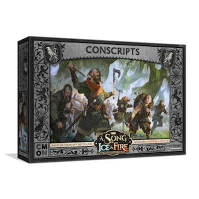 A Song of Ice & Fire Tabletop Miniatures Night's Watch Conscripts - Board Game Chiến Thuật - CMON