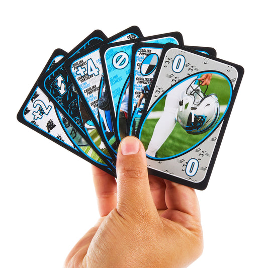 UNO Fandom NFL Carolina Panthers Game Deck - Board game thẻ bài Thể thao - Mattel - Hình ảnh chi tiết 2