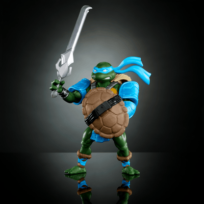 Masters of the Universe Origins Turtles of Grayskull Leonardo Action Figure - Mô Hình Leonardo Chính Hãng Mattel - Hình ảnh chi tiết 2