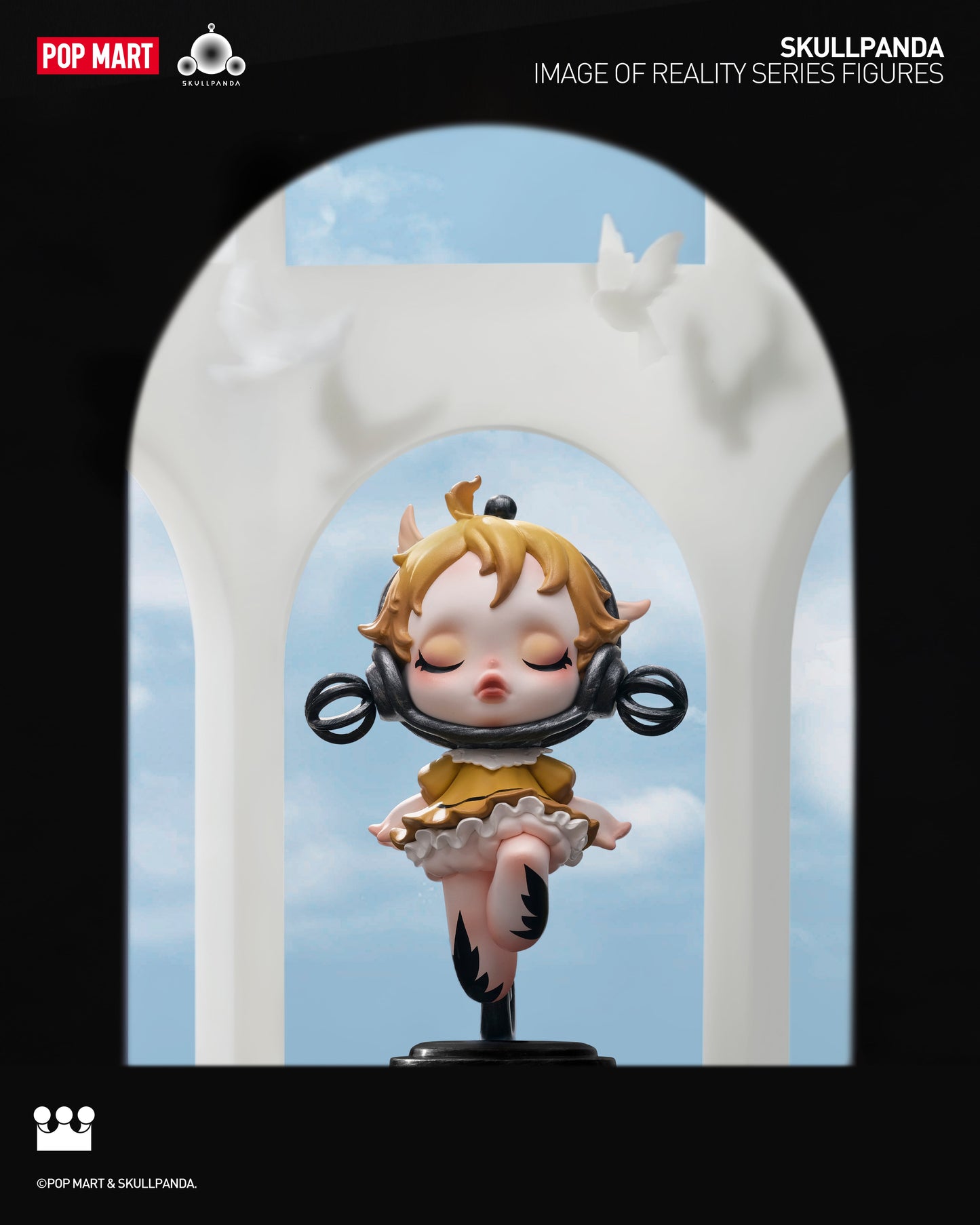 SKULLPANDA Image Of Reality Series Figures - Mô Hình Blindbox Chính Hãng Pop Mart