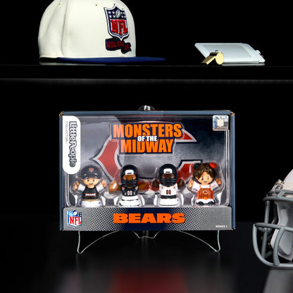Little People Collector x NFL Chicago Bears Set - Bộ Figure Sưu Tầm Bóng Bầu Dục - Mattel - Hình ảnh sản phẩm