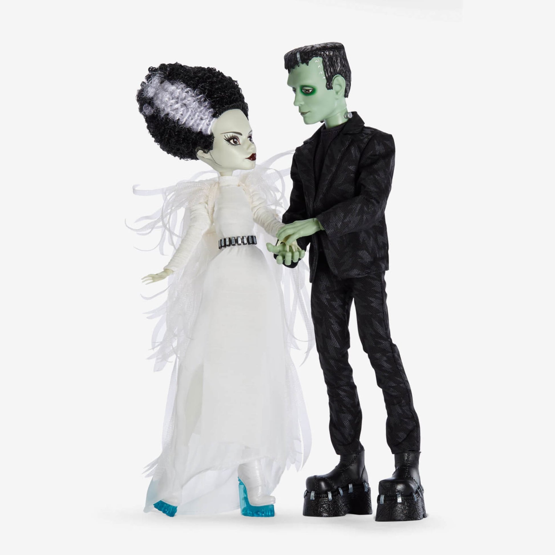Frankenstein & Bride of Frankenstein Monster High Skullector Doll Set - Bộ Búp Bê Sưu Tầm Cao Cấp Mattel - Hình ảnh sản phẩm