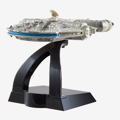 Hot Wheels Star Wars Starships Select Millenium Falcon Vehicle - Mô hình tàu vũ trụ cao cấp - Mattel HHR22 - Góc nhìn khác 3
