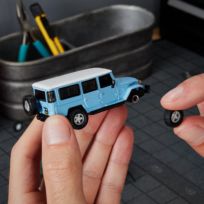 Hot Wheels Elite 64 Mod Shop 1982 Custom Toyota Land Cruiser FJ45 Troopy